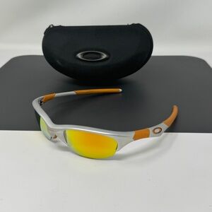 Oakley Half Jacket 1.0 Sunglasses FMJ 5.56 Lens With 1 Scratch Read Details